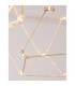 Nebula Integrated LED Pendant Ceiling Light Gold Metal LED 33.6W 2352Lm 3000K-7