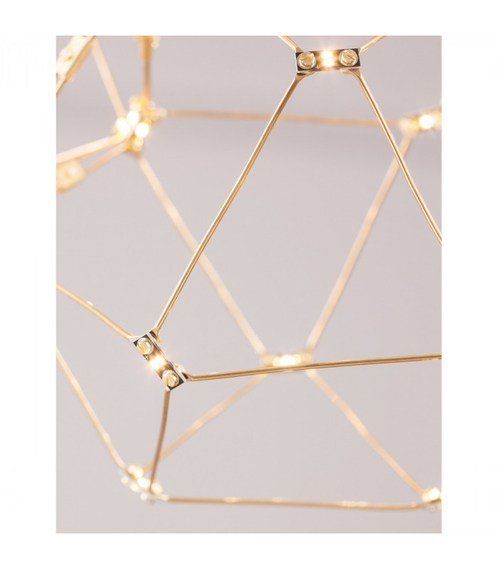 Nebula Integrated LED Pendant Ceiling Light Gold Metal LED 33.6W 2352Lm 3000K-7
