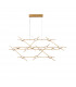 Atomo 14 Light Integrated LED Pendant Ceiling Light Gold Metal LED 14 x 2.4W 2352Lm 3000K-1