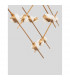 Atomo 14 Light Integrated LED Pendant Ceiling Light Gold Metal LED 14 x 2.4W 2352Lm 3000K-3