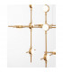 Atomo 30 Light Integrated LED Pendant Ceiling Light Gold Metal LED 30 x 2.4W 5040Lm 3000K-4