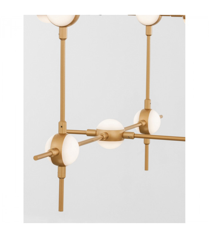 Atomo 30 Light Integrated LED Pendant Ceiling Light Gold Metal LED 30 x 2.4W 5040Lm 3000K-5