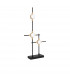 Atomo 3 Light Integrated LED Table Lamp Black Gold Metal LED 3 x 2.4W 504Lm 3000K-1