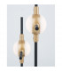 Atomo 3 Light Integrated LED Table Lamp Black Gold Metal LED 3 x 2.4W 504Lm 3000K-4