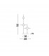 Atomo 3 Light Integrated LED Table Lamp Gold Metal LED 3 x 2.4W 504Lm 3000K-7