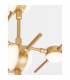 Atomo 18 Light Integrated LED Semi Flush Light Gold Metal LED 18 x 2.4W 3024Lm 3000K75-6
