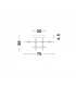 Atomo 18 Light Integrated LED Semi Flush Light Gold Metal LED 18 x 2.4W 3024Lm 3000K75-7