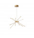 Raccio Integrated LED Pendant Ceiling Light Gold Metal LED 56W 4200Lm 3000K-1