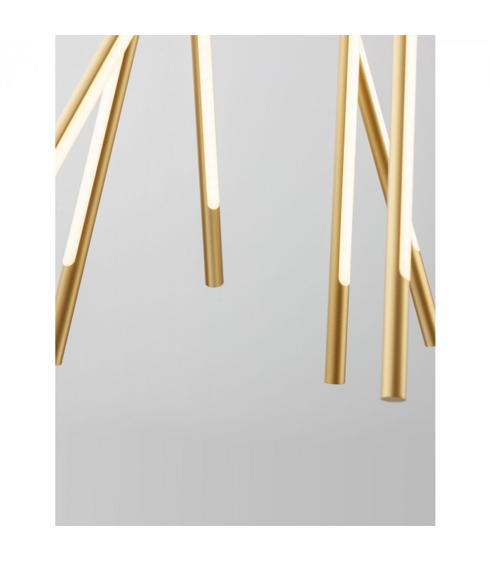 Raccio Integrated LED Pendant Ceiling Light Gold Metal LED 56W 4200Lm 3000K-8