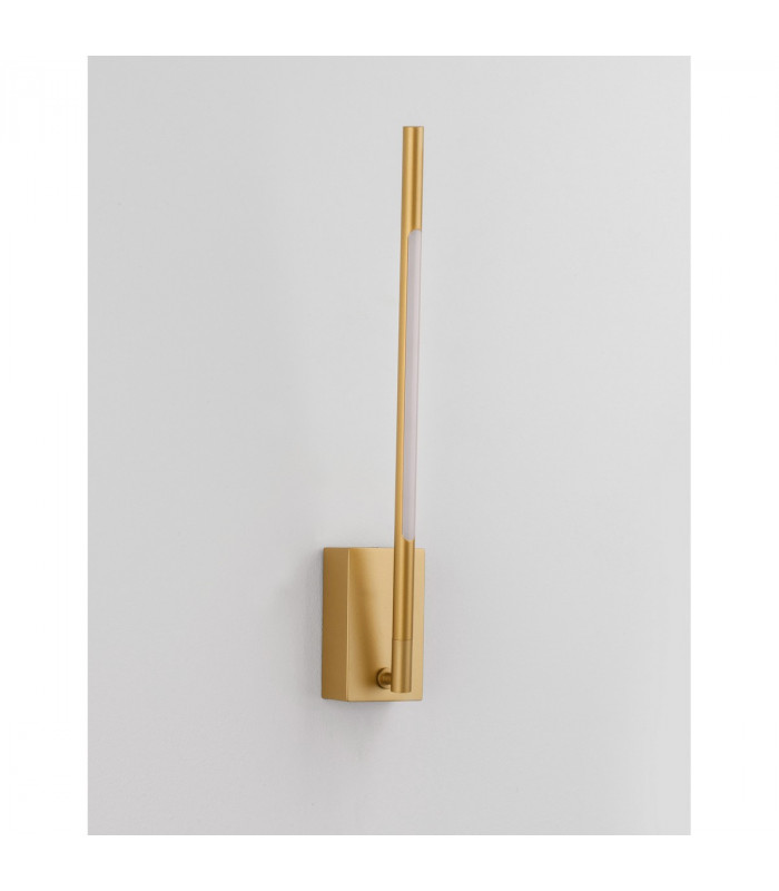 Raccio Integrated LED Wall Lamp Gold Metal LED 4.6W 280Lm 3000K-3