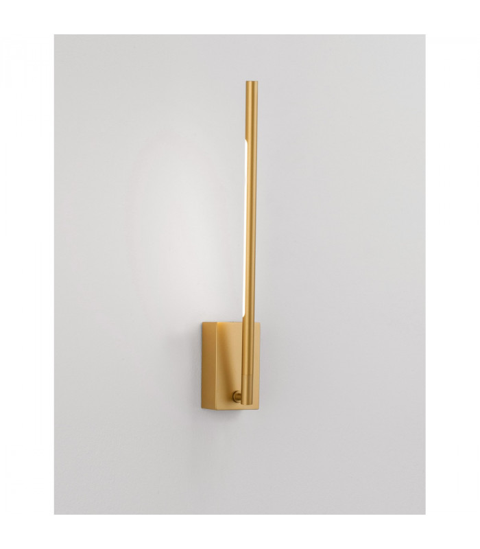 Raccio Integrated LED Wall Lamp Gold Metal LED 4.6W 280Lm 3000K-5