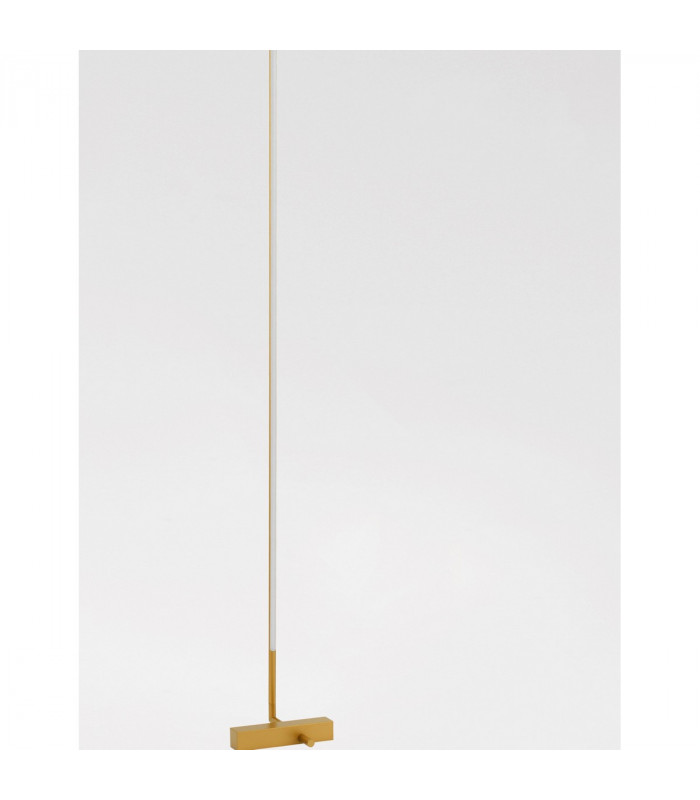 Raccio LED Integrated Floor Lamp Gold Metal LED 17.3W 1211Lm 3000K-4