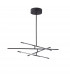Raccio Integrated LED Pendant Ceiling Light Black Metal LED 40W 2800Lm 3000K-1