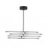 Raccio Integrated LED Pendant Ceiling Light Black Metal LED 40W 2800Lm 3000K-3