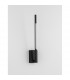 Raccio Integrated LED Wall Lamp Black Metal LED 4.6W 280Lm 3000K-3