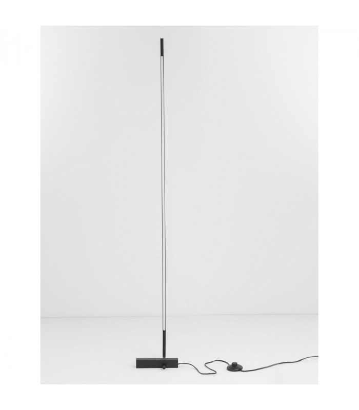 Raccio LED Integrated Floor Lamp Black Metal LED 17.3W 1211Lm 3000K-3