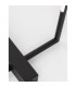 Raccio LED Integrated Floor Lamp Black Metal LED 17.3W 1211Lm 3000K-6