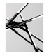 Raccio Integrated LED Pendant Ceiling Light Black Metal LED 56W 4200Lm 3000K-4