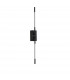 Raccio Integrated LED Wall Lamp Black Metal LED 9.2W 560Lm 3000K-1