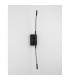 Raccio Integrated LED Wall Lamp Black Metal LED 9.2W 560Lm 3000K-3