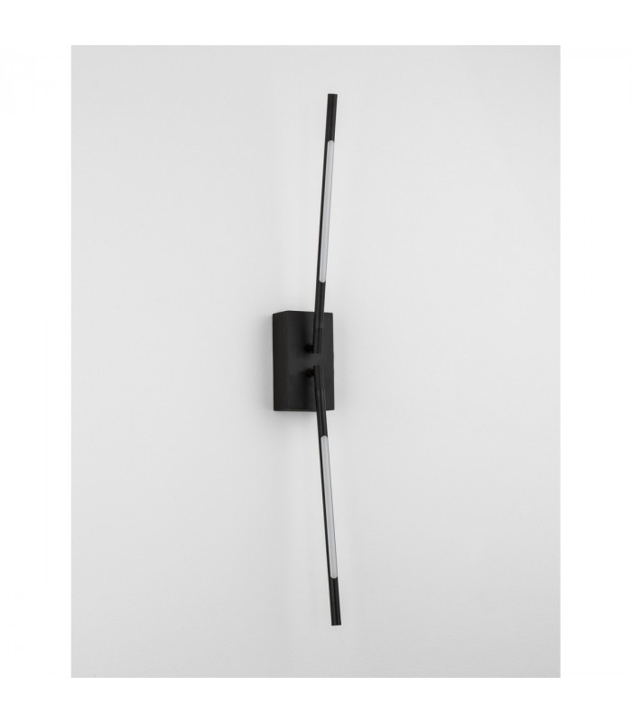 Raccio Integrated LED Wall Lamp Black Metal LED 9.2W 560Lm 3000K-3