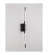 Raccio Integrated LED Wall Lamp Black Metal LED 9.2W 560Lm 3000K-4