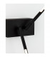 Raccio Integrated LED Wall Lamp Black Metal LED 9.2W 560Lm 3000K-7