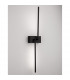 Raccio Integrated LED Wall Lamp Black Metal LED 9.2W 560Lm 3000K-8