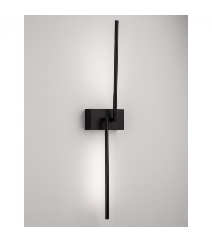 Raccio Integrated LED Wall Lamp Black Metal LED 9.2W 560Lm 3000K-8