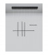 Elettra Bar Pendant Ceiling Light Sandy Black Aluminium LED 35W 2450Lm 3000K-3