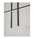 Elettra Bar Pendant Ceiling Light Sandy Black Aluminium LED 35W 2450Lm 3000K-7