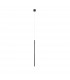 Elettra Slim Pendant Ceiling Light Sandy Black Aluminium LED 5W 350Lm 3000K-1