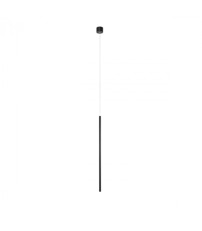 Elettra Slim Pendant Ceiling Light Sandy Black Aluminium LED 5W 350Lm 3000K-1