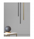 Elettra Slim Pendant Ceiling Light Sandy Black Aluminium LED 5W 350Lm 3000K-2
