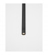 Elettra Slim Pendant Ceiling Light Sandy Black Aluminium LED 5W 350Lm 3000K-4