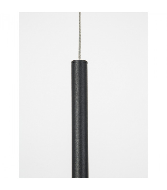 Elettra Slim Pendant Ceiling Light Sandy Black Aluminium LED 5W 350Lm 3000K-5