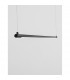 Elettra Bar Pendant Ceiling Light Sandy Black Aluminium LED 20W 1400Lm 3000K-6
