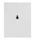 Elettra Bar Pendant Ceiling Light Sandy Black Aluminium LED 20W 1400Lm 3000K-7