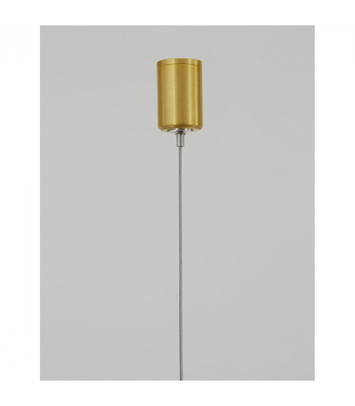 Elettra Bar Pendant Ceiling Light Brass Gold Aluminium LED 20W 1400Lm 3000K-6
