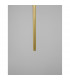 Elettra Slim Pendant Ceiling Light Brass Gold Aluminium LED 5W 350Lm 3000K-3