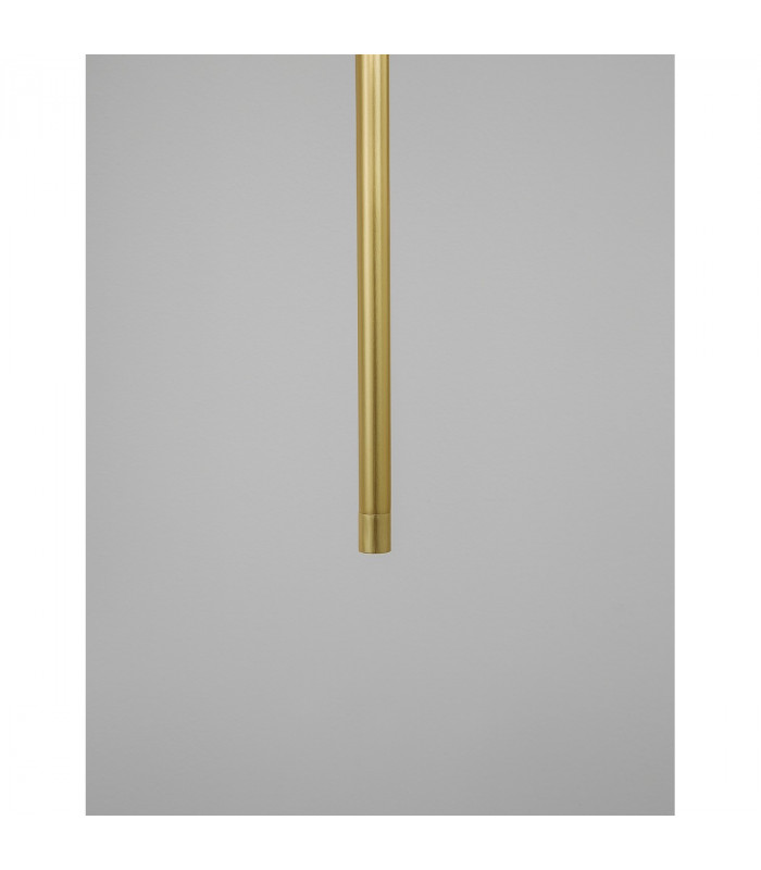 Elettra Slim Pendant Ceiling Light Brass Gold Aluminium LED 5W 350Lm 3000K-3