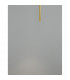 Elettra Slim Pendant Ceiling Light Brass Gold Aluminium LED 5W 350Lm 3000K-5