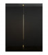 Elettra Slim Pendant Ceiling Light Brass Gold Aluminium LED 20W 1400Lm 3000K-3