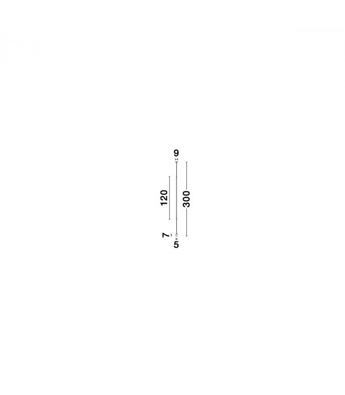 Elettra Slim Pendant Ceiling Light Sandy Black Aluminium Recessed LED 20W 1400Lm 3000K-8