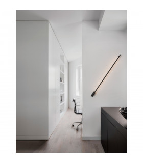 Gropius 120cm Integrated LED Wall Lamp Sandy Black Aluminium LED 20W 672Lm 3000K-2