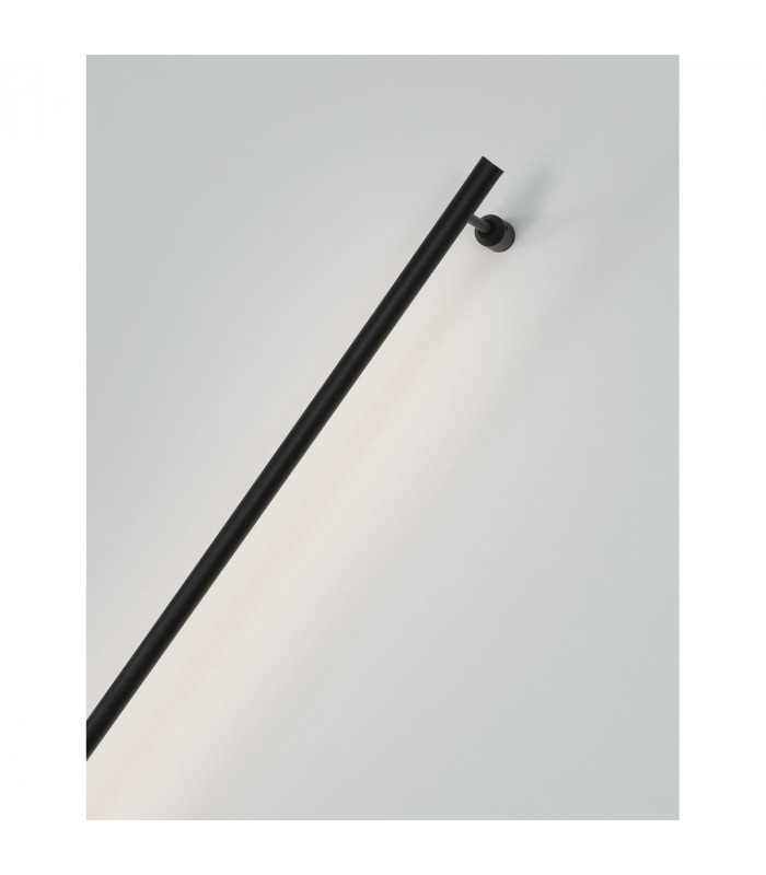 Gropius 120cm Integrated LED Wall Lamp Sandy Black Aluminium LED 20W 672Lm 3000K-6