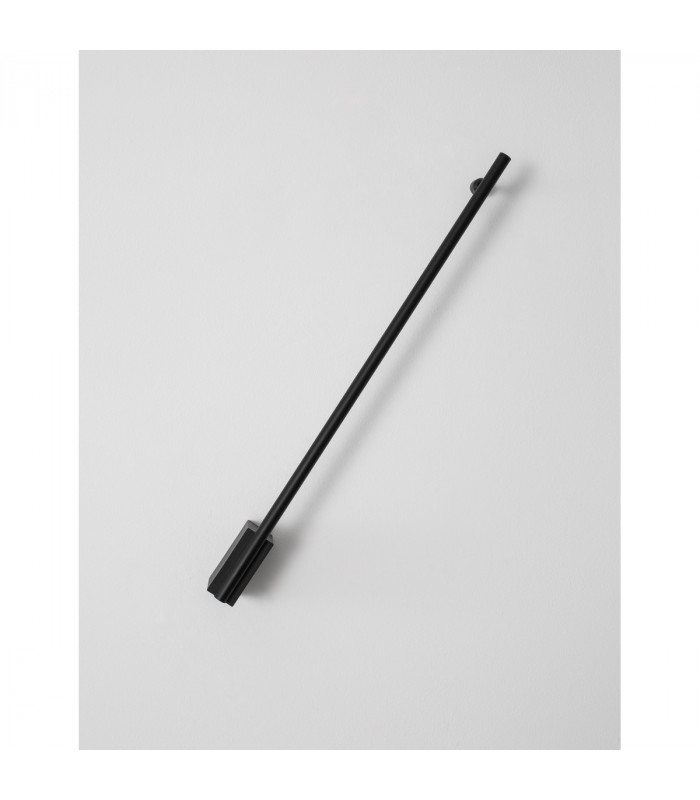 Gropius 60cm Integrated LED Wall Lamp Sandy Black Aluminium LED 10W 366Lm 3000K-3