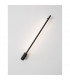 Gropius 60cm Integrated LED Wall Lamp Sandy Black Aluminium LED 10W 366Lm 3000K-4
