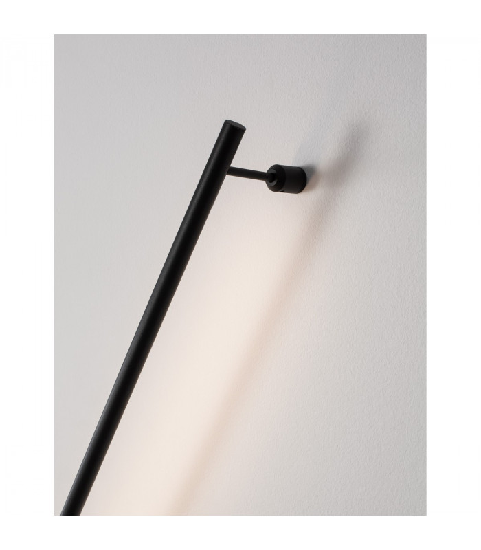 Gropius 60cm Integrated LED Wall Lamp Sandy Black Aluminium LED 10W 366Lm 3000K-6