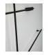 Gropius 90cm Integrated LED Wall Lamp Sandy Black Aluminium LED 15W 507Lm 3000K-2